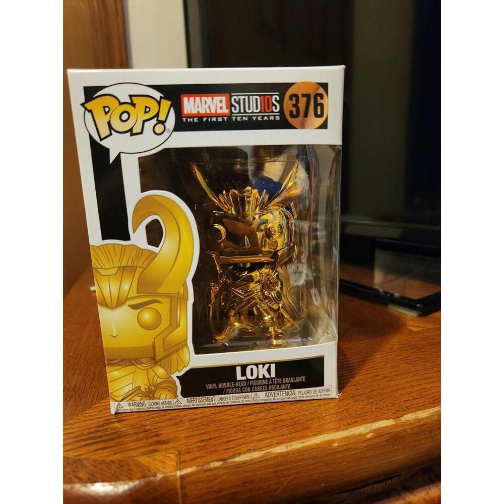 Marvel Studios The First 10 Years Loki Gold Funko Pop 376